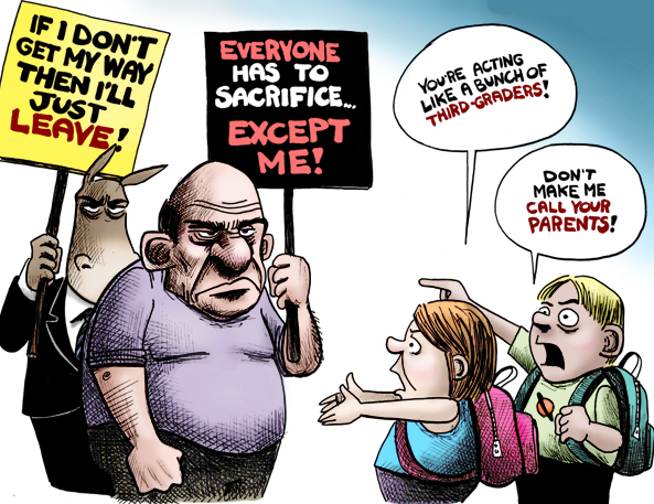 How Do We Teach Our Children About Politics When Our Politicians Act Like Children?