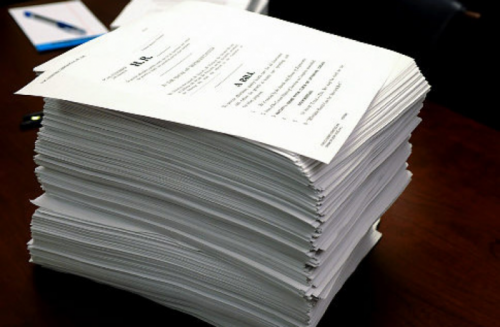 Congressional Bills are way too large and way too expensive when only 4% get approved
