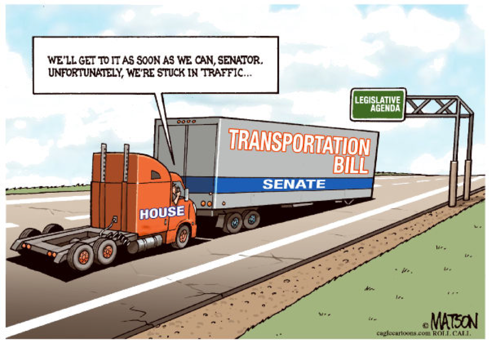 IT ONLY TAKES $50 BILLION TO START A $2 TRILLION TRANSPORTATION BILL
